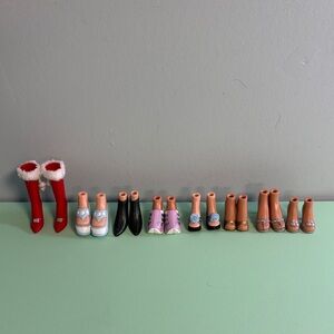 Bratz Replacement Shoes Lot of 8 Pairs, Bratz Doll Shoes, Kids Doll Shoes